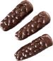 Mobile Preview: Marzipan-Zapfen in dunkler Schokolade Ghana 60 %